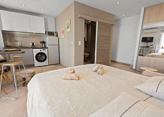 Apartment L'aristide - Hypercentre - Spacious - Ac Antibes
